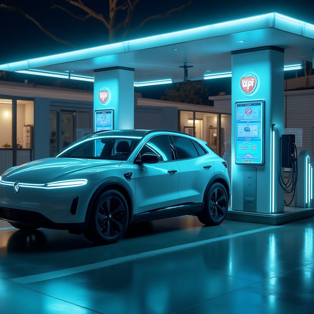 Punto de carga para vehículos eléctricos YPF